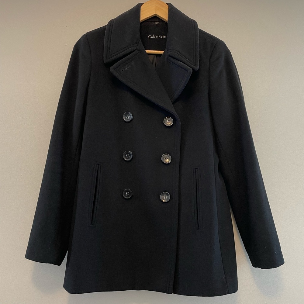 Calvin Klein Wool Pea Coat
